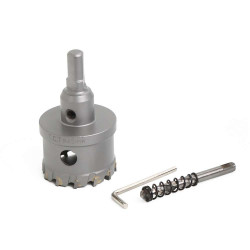 45mm TCT Hole Saw Cutter with Pilot Drill Bit and Allen Wrench