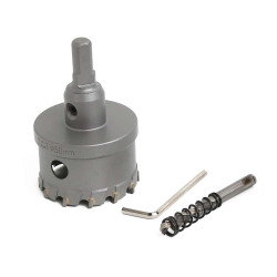 50mm TCT Hole Saw Cutter with Pilot Drill Bit and Allen Wrench