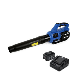 Powerful 20V Cordless Leaf Blower with Turbo Mode, 3-Speed Settings, Battery & Charger Included