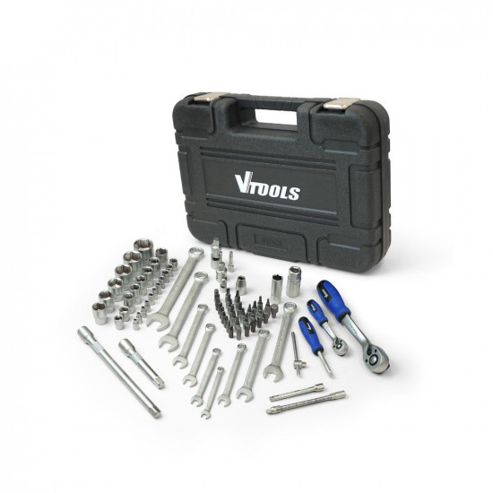VTOOLS 500 Watt Impact Drill For Wood, Concrete, & Metal Drilling