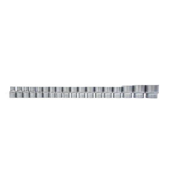 24 PC 1/2" Master Drive CRV Impact Socket Set