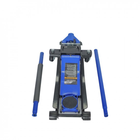 VTOOLS 3 Ton Hydraulic Trolley Floor Jack with Dual Piston
