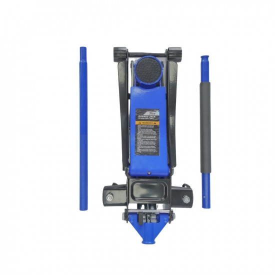 VTOOLS 3 Ton Hydraulic Trolley Floor Jack with Dual Piston