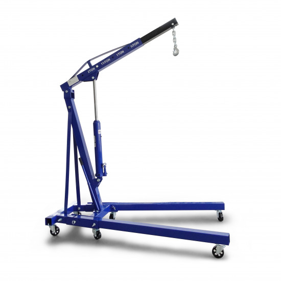 Heavy-Duty 2T Folding Engine Crane with 0-2350mm Lifting Range