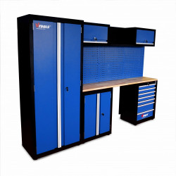 VTOOLS  Garage Storage Workstation with 7-Drawer Tool Cabinet