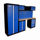 VTOOLS  Garage Storage Workstation with 7-Drawer Tool Cabinet