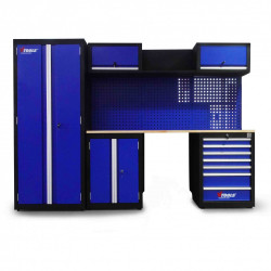 VTOOLS  Garage Storage Workstation with 7-Drawer Tool Cabinet