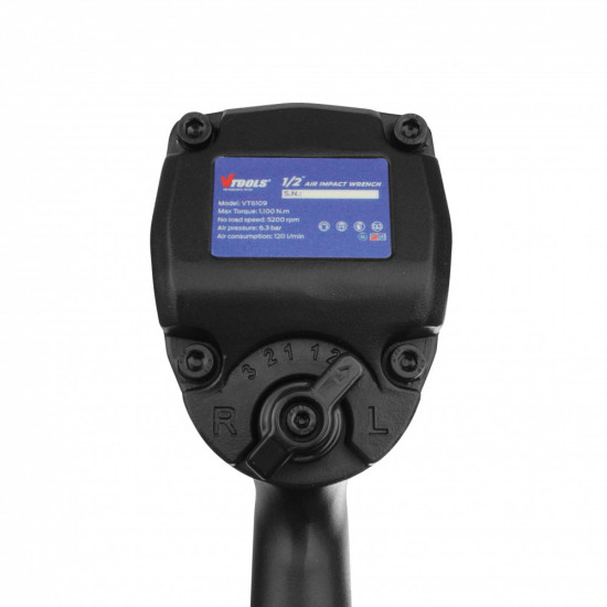 VTOOLS 1/2 Inch Air Impact Wrench with 5200 RPM
