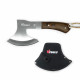 VTOOLS 8.5 Inch Wood Axe, Ultra Thick 4.5mm, Small Outdoor Camp Hatchet, for Splitting and Kindling Wood