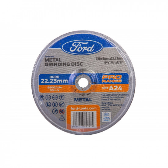 230mm Metal Grinding Disk - 6mm