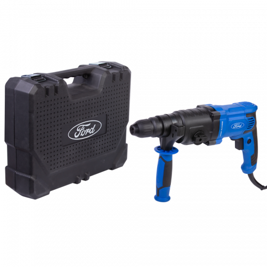 Ford 800W HD Rotary Hammer Kit - SDS Max