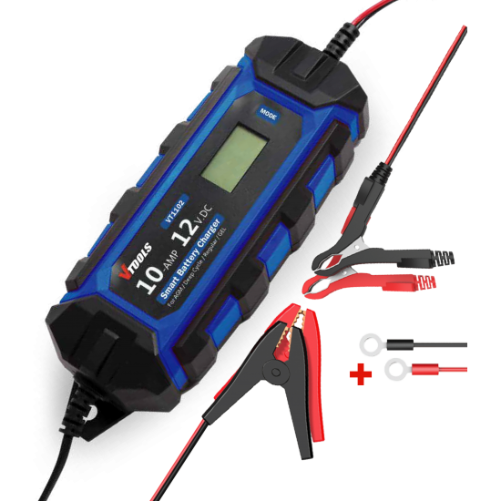VTOOLS Portable Smart Car Battery Charger