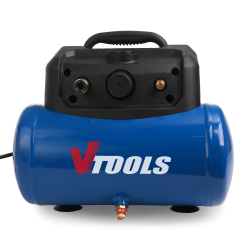 VTOOLS 6 Liter Portable Air Compressor with 1.5 HP Motor