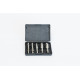 VTOOLS 5pcs Damaged Screw Remover Set with Plastic Casing