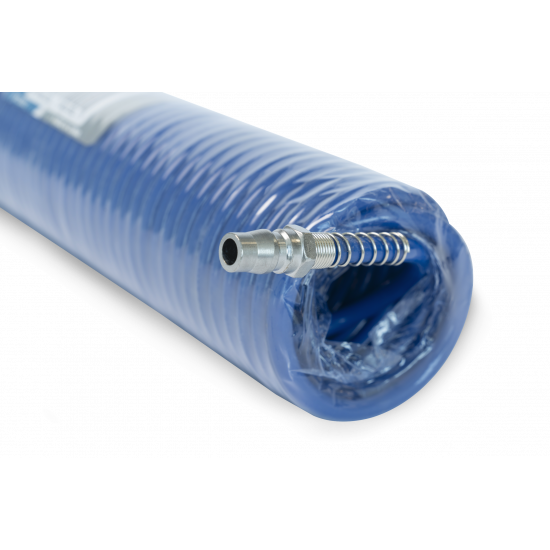 VTOOLS 15m Air Compressor Hose With Quick Air Fittings