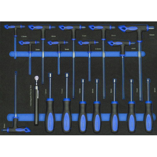 VTOOLS 334 Pcs Tool Cabinet with 7 Drawers