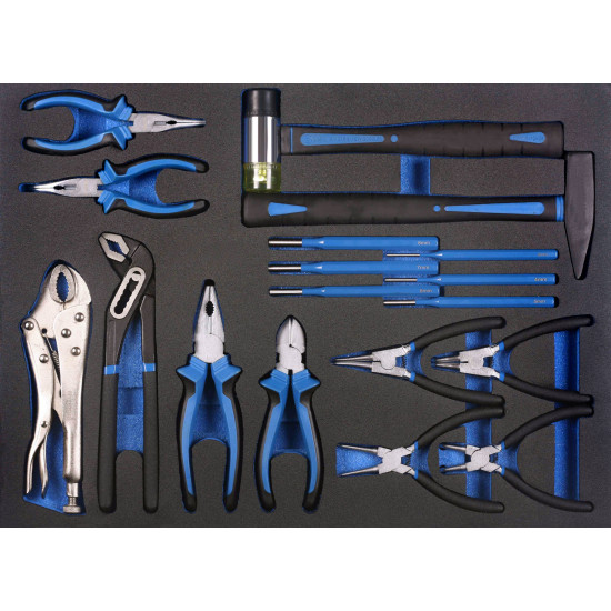 VTOOLS 334 Pcs Tool Cabinet with 7 Drawers